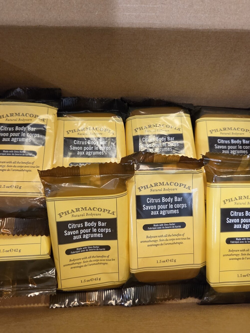 18 Pharmacopia Citrus Body Bar Soap Travel Size
